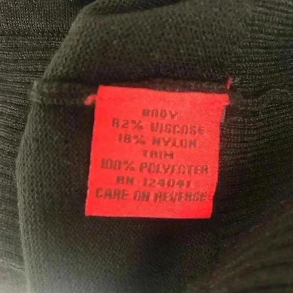 2/$25 RED Cardigan With Flowers - Picture 6 of 6